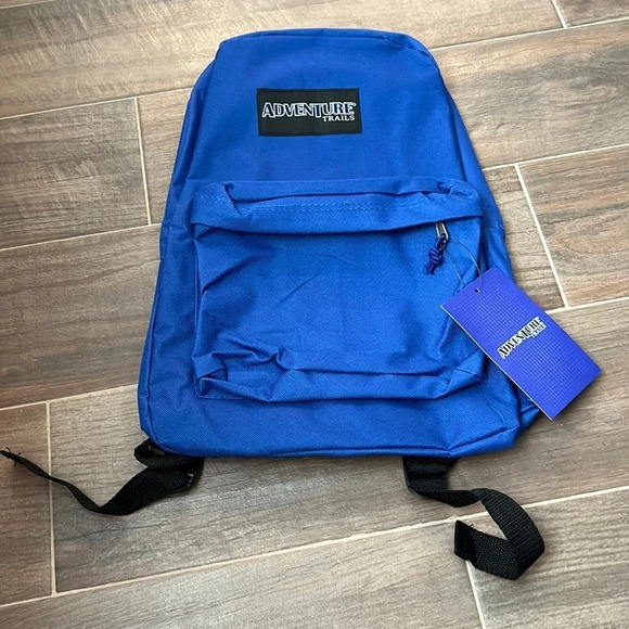 Adventure Trails Blue Backpack - Picture 1 of 3